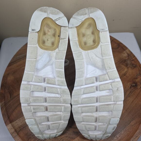 Nike Air Max Zero Essentials Triple White Mens Size 9 Low Top Shoes 876070-100 - Picture 8 of 10